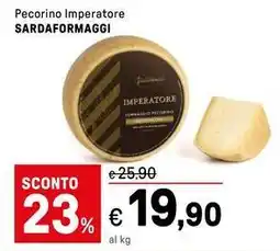 Iper La Grande Pecorino Imperatore SARDAFORMAGGI offerta