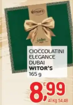 Crai Cioccolatini elegance dubai WITOR'S offerta