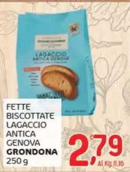 Crai Fette biscottate lagaccio antica genova GRONDONA offerta