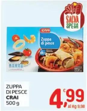 Crai Zuppa di pesce CRAI offerta