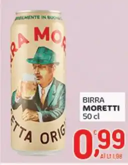 Crai Birra MORETTI offerta