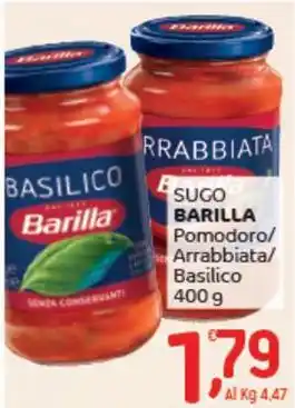Crai Sugo BARILLA offerta