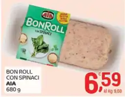 Crai Bon roll con spinaci AIA offerta