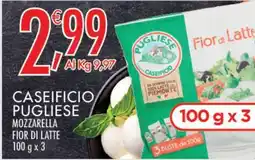 Crai Caseificio pugliese mozzarella fior di latte offerta