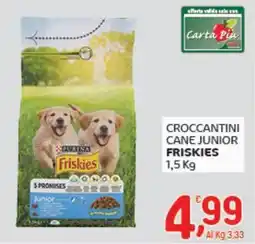 Crai Croccantini cane junior FRISKIES offerta
