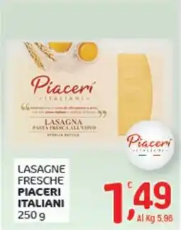 Crai Lasagne fresche PIACERI ITALIANI offerta