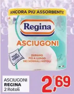 Crai Asciugoni REGINA 2 Rotoli offerta