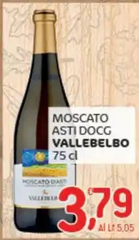 Crai Moscato asti docg VALLEBELBO offerta