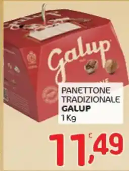 Crai Panettone tradizionale GALUP offerta