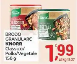 Crai Brodo granulare KNORR offerta
