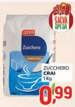 Crai Zucchero CRAI offerta