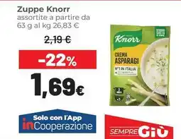Coop Zuppe Knorr offerta
