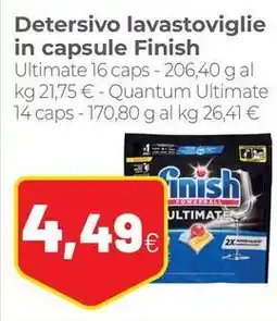 Coop Detersivo lavastoviglie in capsule Finish offerta