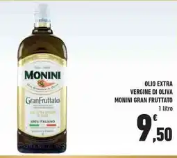 Conad City Olio extra vergine di oliva monini gran fruttato offerta