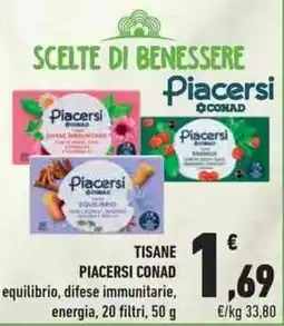 Conad City Tisane piacersi CONAD offerta