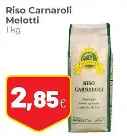 Coop Riso Carnaroli Melotti offerta