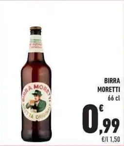 Conad City Birra MORETTI offerta