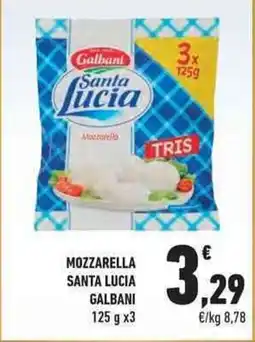 Conad City Mozzarella santa lucia GALBANI offerta