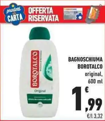 Conad City Bagnoschiuma BOROTALCO offerta