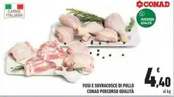 Conad City Fusi e sovracosce di pollo conad percorso qualità offerta