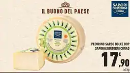 Conad City Pecorino sardo dolce dop SAPORI&DINTORNI CONAD offerta