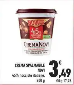 Conad City Crema spalmabile NOVI offerta