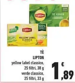 Conad City Tè LIPTON offerta