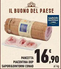 Conad City Pancetta piacentina dop SAPORI&DINTORNI CONAD offerta