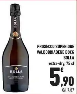 Conad City Prosecco superiore valdobbiadene docg BOLLA offerta