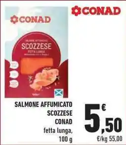 Conad City Salmone affumicato CONAD offerta