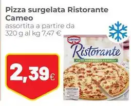 Coop Pizza surgelata Ristorante Cameo offerta