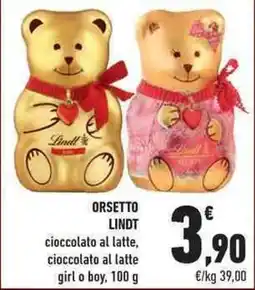 Conad City Orsetto LINDT offerta
