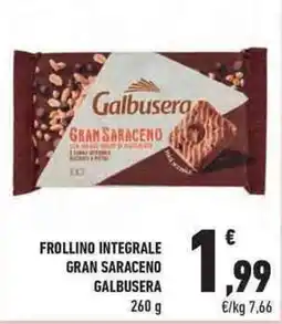Conad City Frollino integrale gran saraceno GALBUSERA offerta