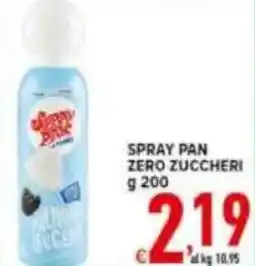 Iper Triscount Spray pan zero zuccheri offerta