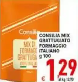 Iper Triscount Consilia mix grattugiato formaggio italiano offerta