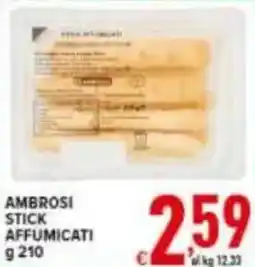 Iper Triscount Ambrosi stick affumicati offerta