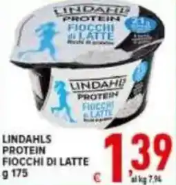 Iper Triscount Lindahls protein fiocchi di latte offerta