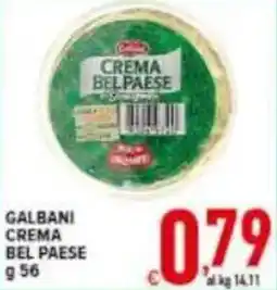 Iper Triscount Galbani crema bel paese offerta