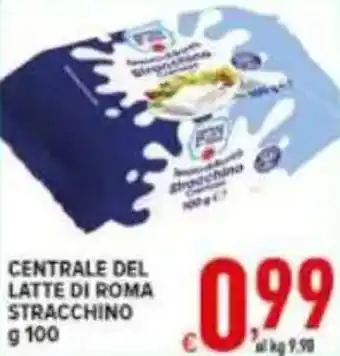 Iper Triscount Centrale del latte di roma stracchino offerta