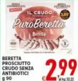Iper Triscount Beretta prosciutto crudo senza antibiotici offerta