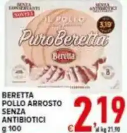 Iper Triscount Beretta pollo arrosto senza antibiotici offerta