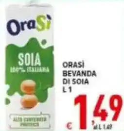 Iper Triscount Orasi̇ bevanda di soia offerta
