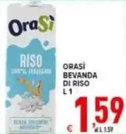 Iper Triscount Orasi̇ bevanda di riso offerta