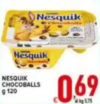 Iper Triscount Nesquik chocoballs offerta