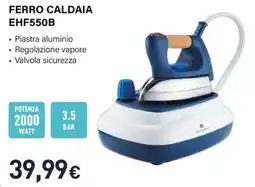 Unieuro Electroline FERRO CALDAIA EHF550B offerta