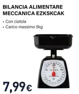 Unieuro Electroline bilancia alimentare meccanica ezkskcak offerta