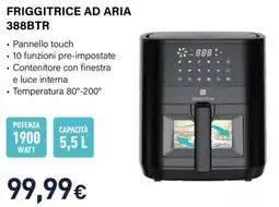 Unieuro Electroline FRIGGITRICE AD ARIA 388BTR offerta