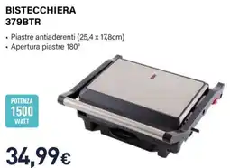 Unieuro Electroline BISTECCHIERA 379BTR offerta