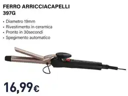 Unieuro Electroline FERRO ARRICCIACAPELLI 397G offerta