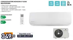 Unieuro Electroline CONDIZIONATORE MONOSPLIT 9.000 MDCE093AB4 offerta